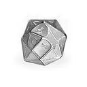 dungeons and dragons steampunk D20 dice tattoo design idea