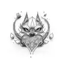 1111 tattoo design idea