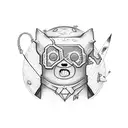 adventure time  tattoo design idea