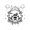 adventure time prismo tattoo design idea