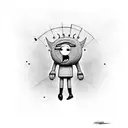 pops regular show  tattoo design idea