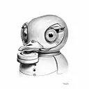 rubber duck tattoo design idea