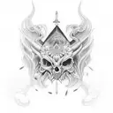draw a full sleeve tattoo based on illyrian warriors tattoo design idea