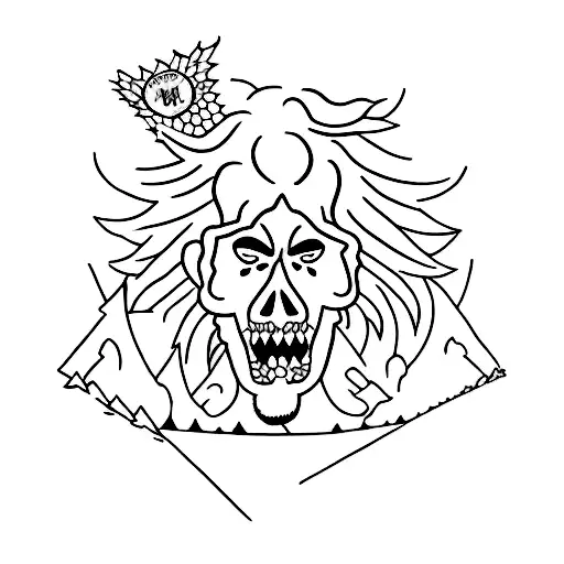 A minimalist tattoo inspired by Nofx's punk rock ethos tattoo design idea