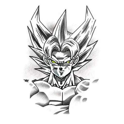 dragon ball  tattoo design idea