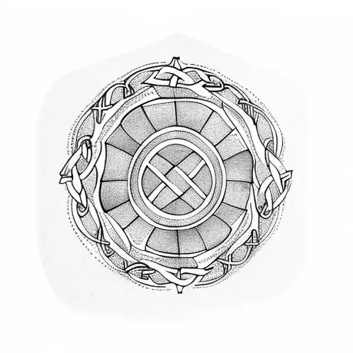 Celtic Knot tattoo design idea