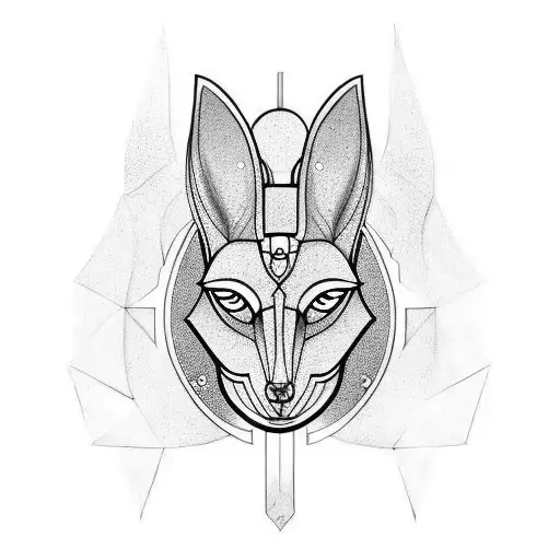 Anubis tattoo design idea