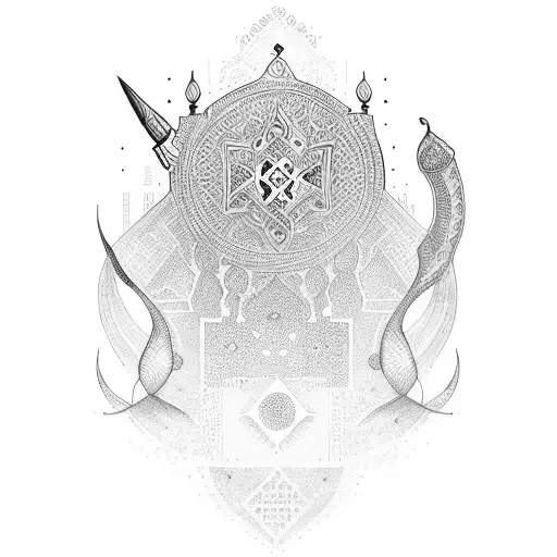 morocco mafia tattoo design idea