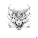 wrath tattoo design idea