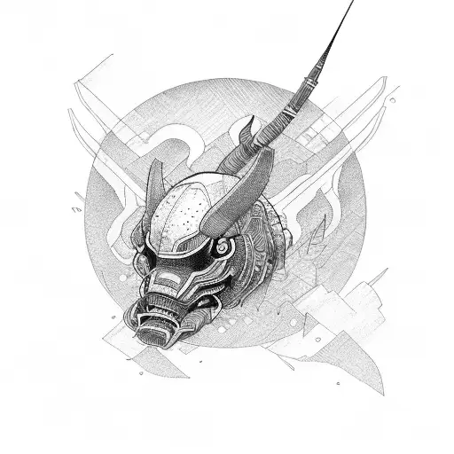 ronin tattoo design idea