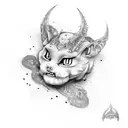 lost soul tattoo design idea