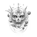 lost soul tattoo design idea