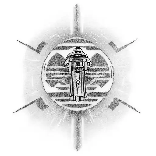 A Jedi themed tattoo that says "The force is in every living thing, even you." tattoo design idea