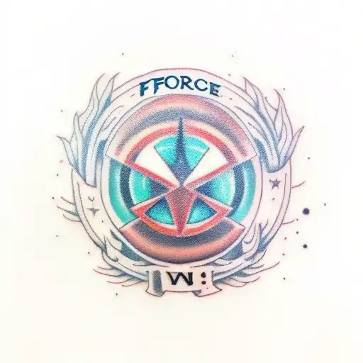 The force is in every living thing, even you tattoo design idea