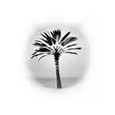 Palm Tree tattoo design idea