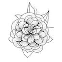 elegant hyacinth tattoo design idea