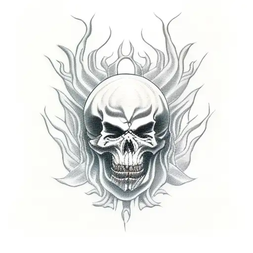 ghouls from the band ghost tattoo design idea