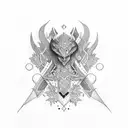 Evelyn tattoo design idea