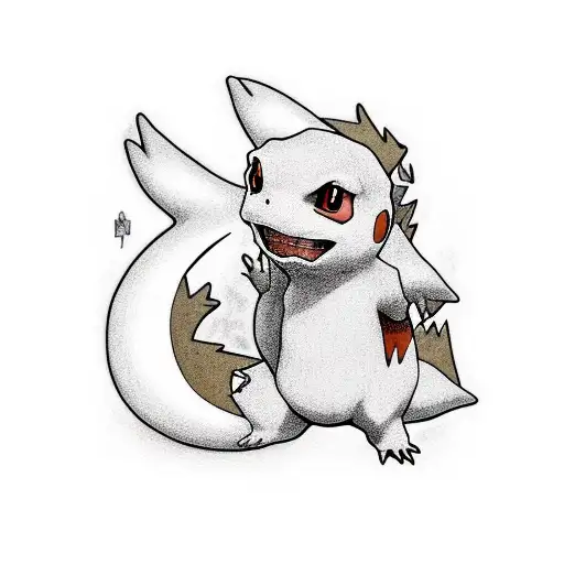 charmander  tattoo design idea