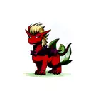 Dragon welsh tattoo design idea