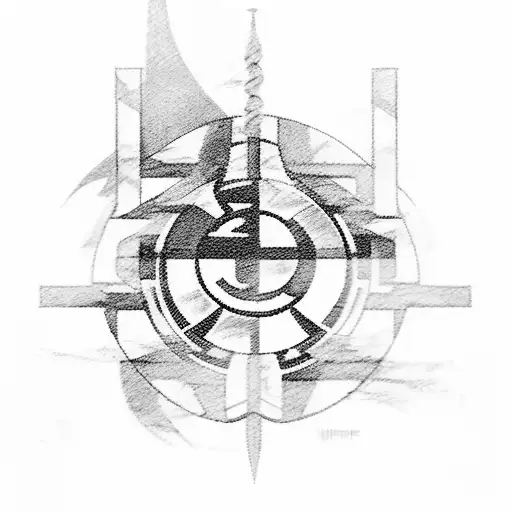 Fenerbahçe jedi tattoo design idea