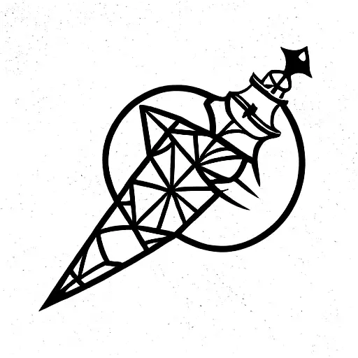 Knight  tattoo design idea