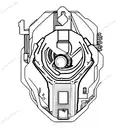 Keyboad WASD tattoo design idea