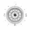 Digital Clock with the time 14:14 tattoo design idea