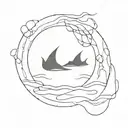 still waters run deep tattoo design idea