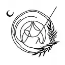 Artemis  tattoo design idea