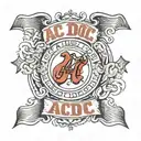 AC/DC tattoo design idea