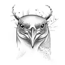 cape cormorant tattoo design idea