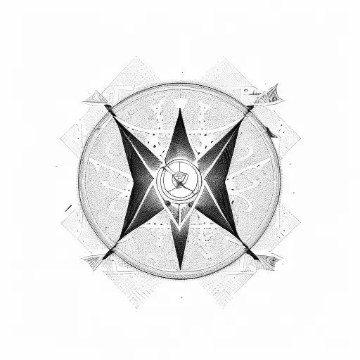 An aesthetic photograph of a Virgo constellation with Egyptian hieroglyphs tattoo design idea