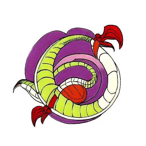 Dragon Shenron tattoo design idea