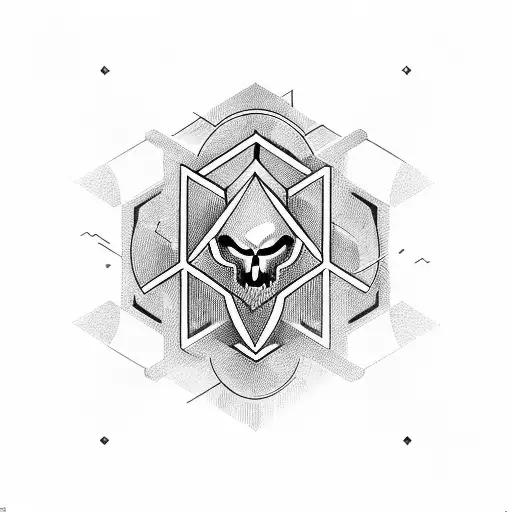 Hacker symbol tattoo design idea
