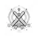 army officer, computer hacker symbol, love tattoo design idea