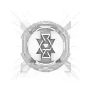 computer hacker symbol tattoo design idea