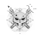 Hacker symbol tattoo design idea