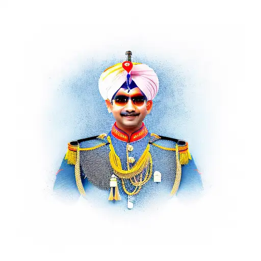 Indian USMC pilot tattoo design idea