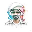 Indian USMC pilot tattoo design idea