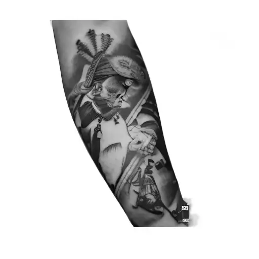 Sikh foremarm tattoo  tattoo design idea