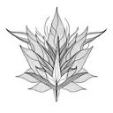 Bird of Paradise tattoo design idea