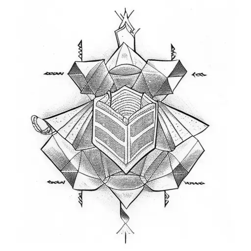 holy bible tattoo design idea