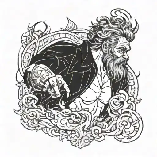 Hephaestus tattoo design idea