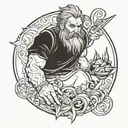 Hephaestus tattoo design idea