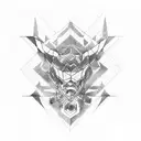 Gojo Satoru tattoo design idea