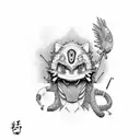 jiraiya as surgeon tattoo design idea