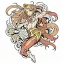 Long live Spain tattoo design idea