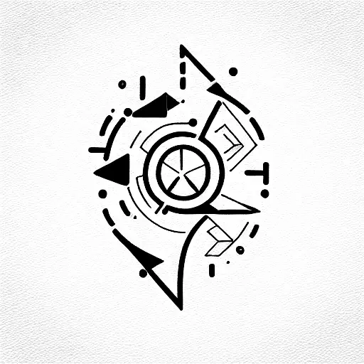 computer component, graphics card, cpu tattoo design idea