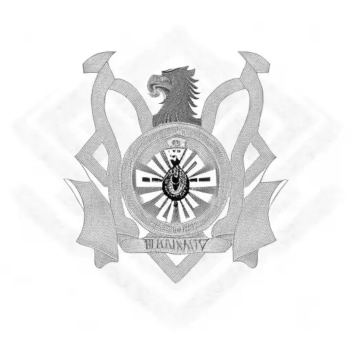 botswana second lieutenant army rank. add text 'Babo' above the rank and 'Snewa' below the rank tattoo design idea